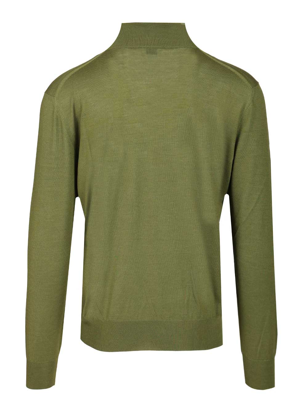 Saint Laurent Cashmere, Wool And Silk Turtleneck Sweater Knitwear - Verde | d649bb339f5ebc039caa6152af15931de810fc5b