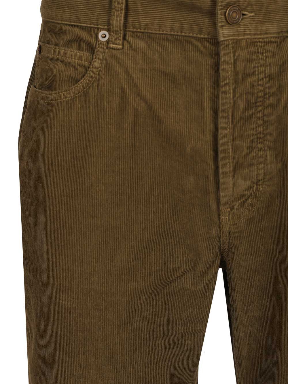 Saint Laurent Corduroy Trousers Jeans - Verde | bd986dfc6b80ad10b2ad1e55a42a5cecd156c9bd