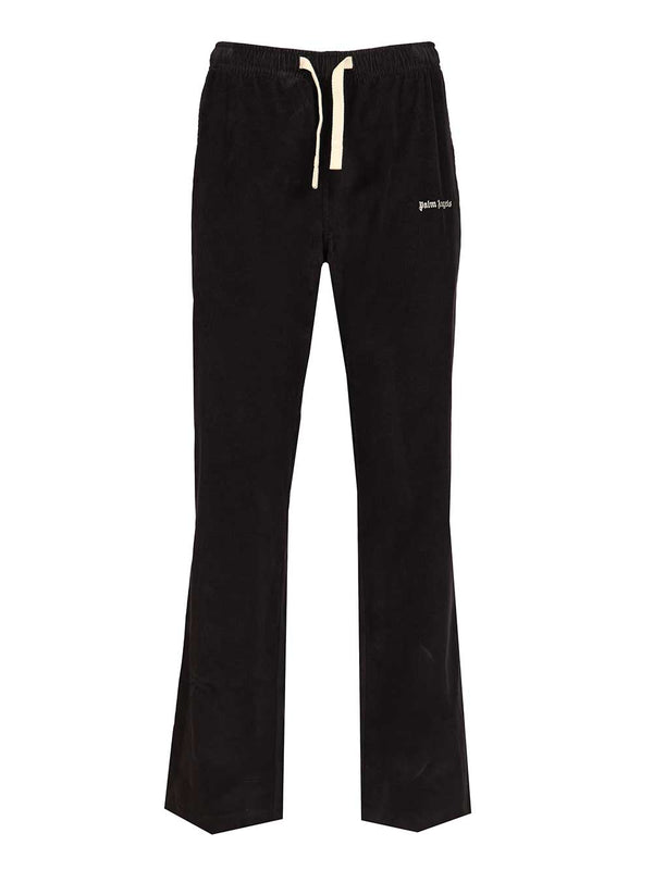 Cotton Trousers Nero