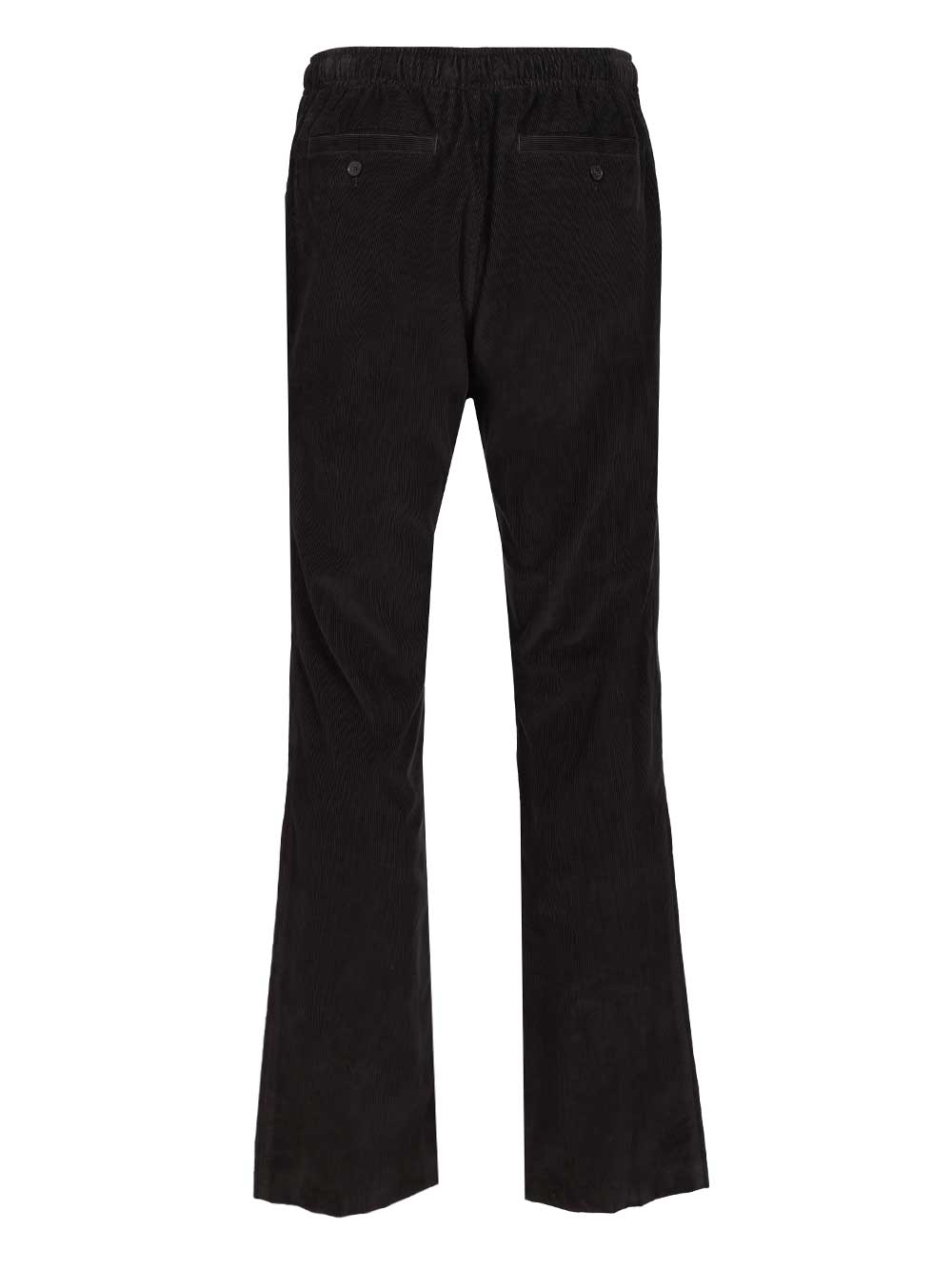 Palm Angels Cotton Trousers - Nero | 60f22473b494e9075d8b95fbc51bb24eb6663ec0