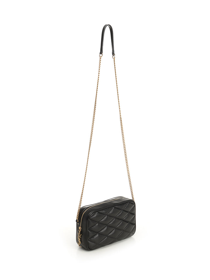 Saint Laurent Quilted Leather Camera Bag Small leather goods - Nero | 4649e4ec0b03e605e719c885b78d542dc0ca68de