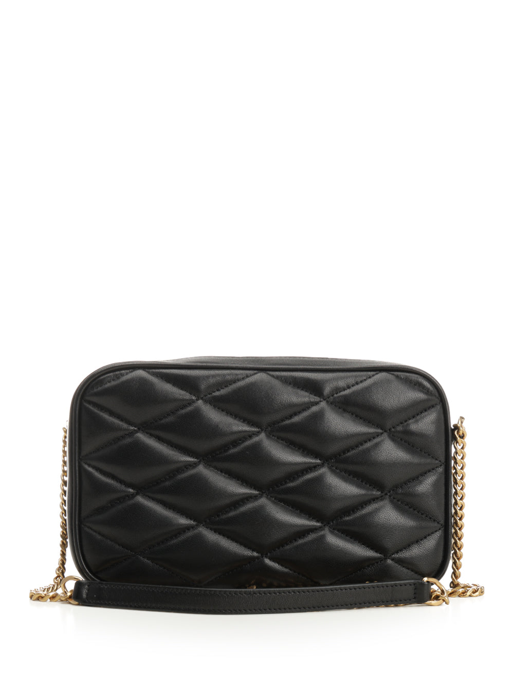 Saint Laurent Quilted Leather Camera Bag Small leather goods - Nero | 46f8df69589161b39685bf76b6c053181fdc4b93