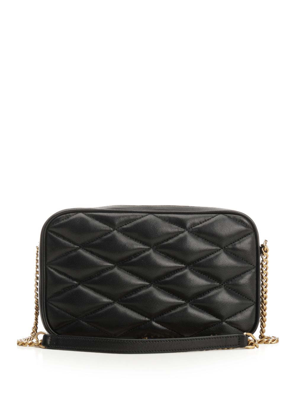 Saint Laurent Quilted Leather Camera Bag Small leather goods - Nero | 9f518a821604a001f53c2bd174b18493d70b757c