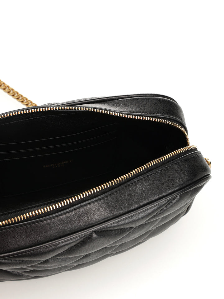 Saint Laurent Quilted Leather Camera Bag Small leather goods - Nero | 84d9d8c3a2f6218b9a5b987efea9e3f157aa2ab1