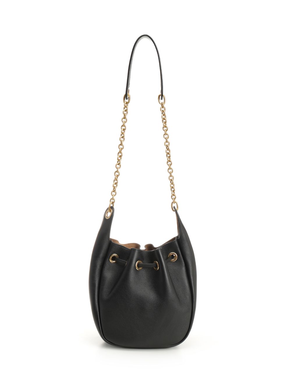 Saint Laurent Leather Bucket Bag Crossbody Bags - Nero | e50f75a592f9a162f3d5e0b9bf5861948814776f