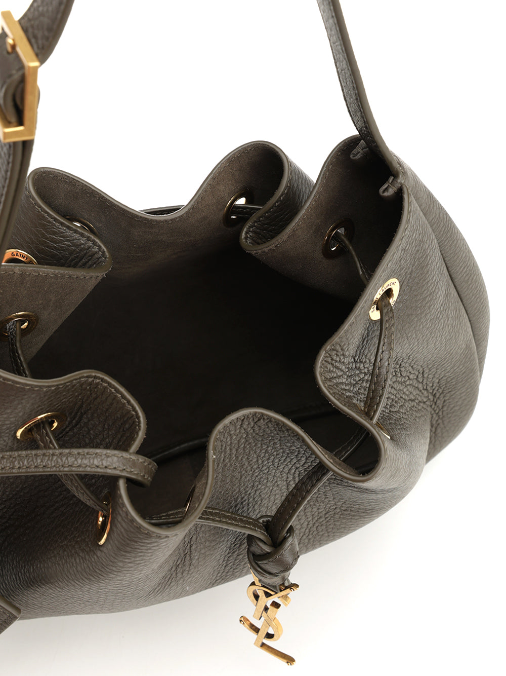 Saint Laurent Paris Vii Shoulder Bags - Verde | 694b5663dadc815ab35dac545d8181c5819b1f84