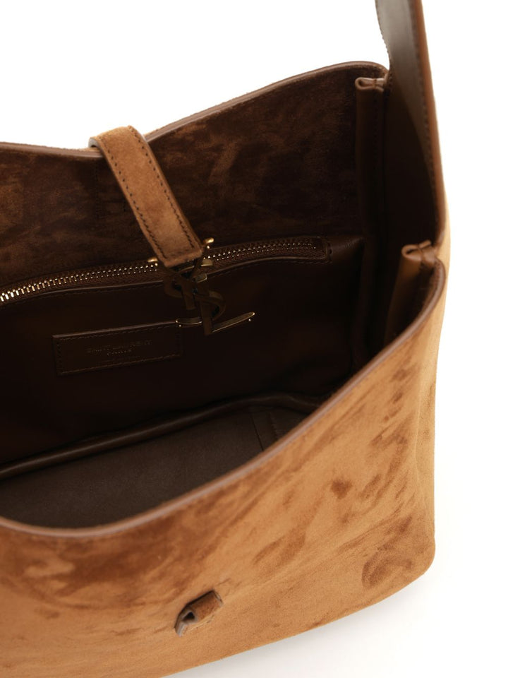 Saint Laurent Le 5 À 7 Shoulder Bags - Marrone | ac3ce62b07cc82955e970ee7869a1ea246cbcde8