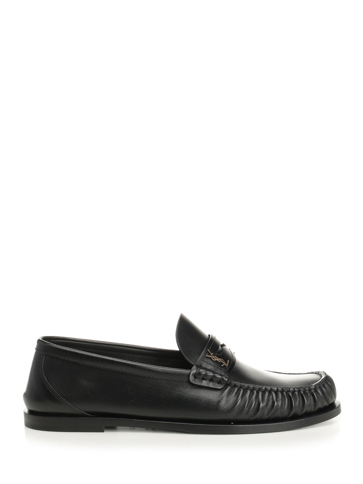Saint Laurent Soft Moccasins Scarpe basse - Nero | bf916a8e515e232dfd5ba0ba6535d31e0287f3fc