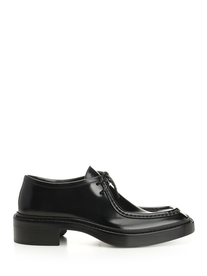 Saint Laurent Harvey Lace-Up Shoes - Nero | d53006a8ed2cbcaedd1ea7149da55e687fd74635
