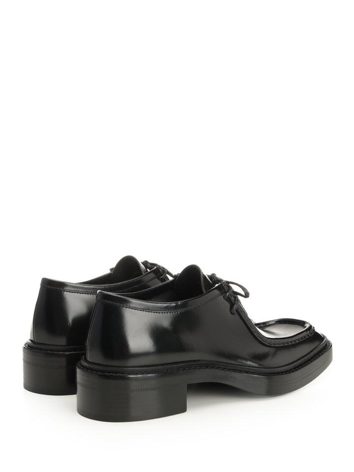 Saint Laurent Harvey Lace-Up Shoes - Nero | 9bea5e70ef4e7b20b635f34eb32dc01d53d1ed27