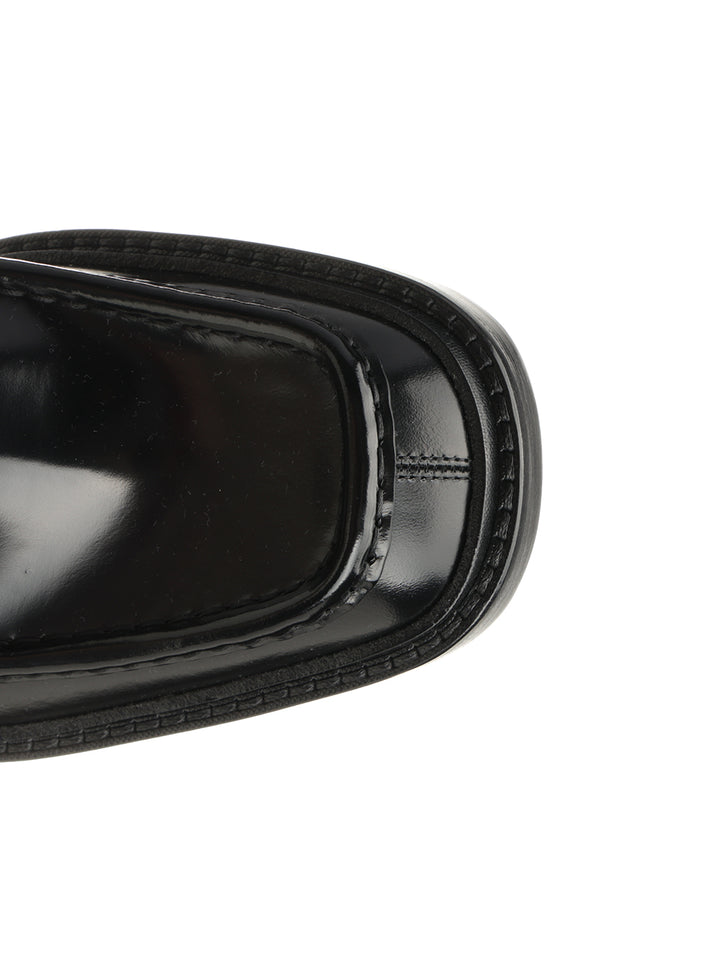 Saint Laurent Harvey Lace-Up Shoes - Nero | ff432614a5ca01795f22212b3691f242567b24a7