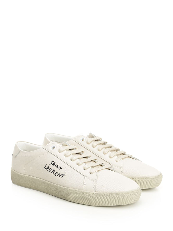 Saint Laurent Sl/06 Signature Scarpe basse - Bianco | a9f387bc50f69f4602c99a17a1a0e96806153d94