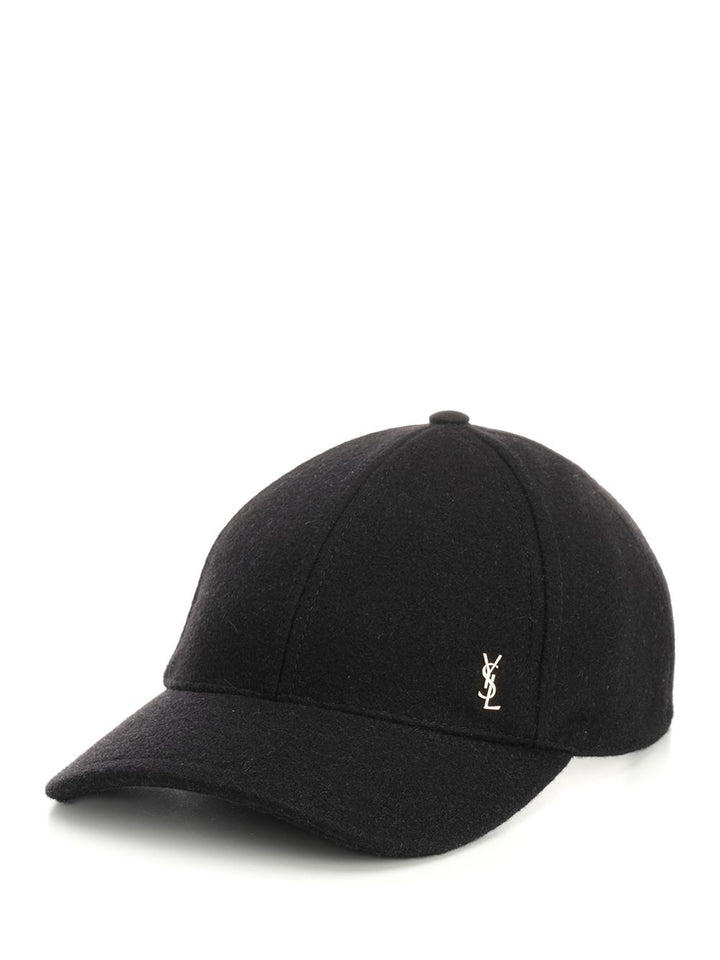 Saint Laurent Ysl Cappelli - Nero | dff39609cc4e6b86fbcc52b1943d00ca54ba4e85