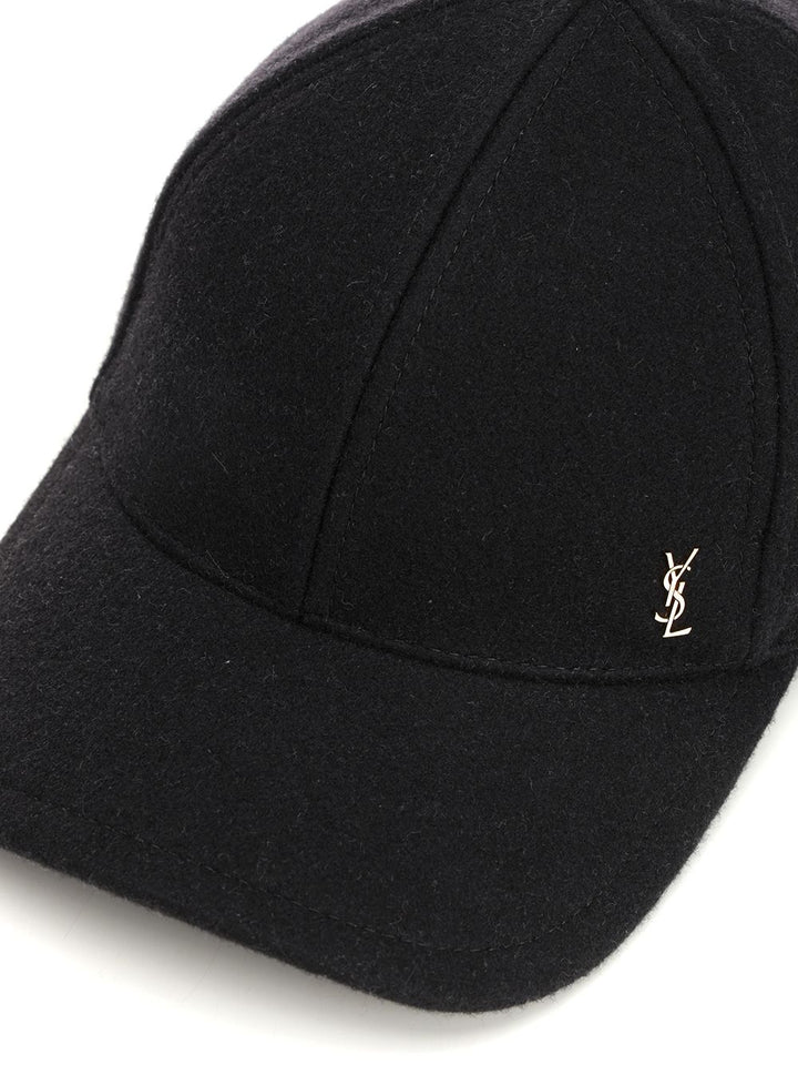 Saint Laurent Ysl Cappelli - Nero | e6ed3a966727ed5c3f56d2c685801f1d1d413213