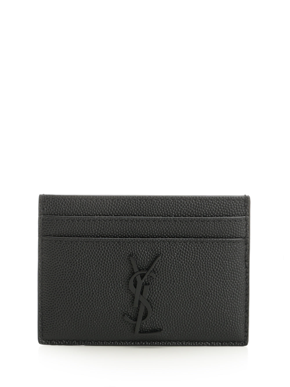 Saint Laurent Cassandre Card Holder Wallets - Nero | ee038af58f1a7932e0b65905b82e2a4645c44312