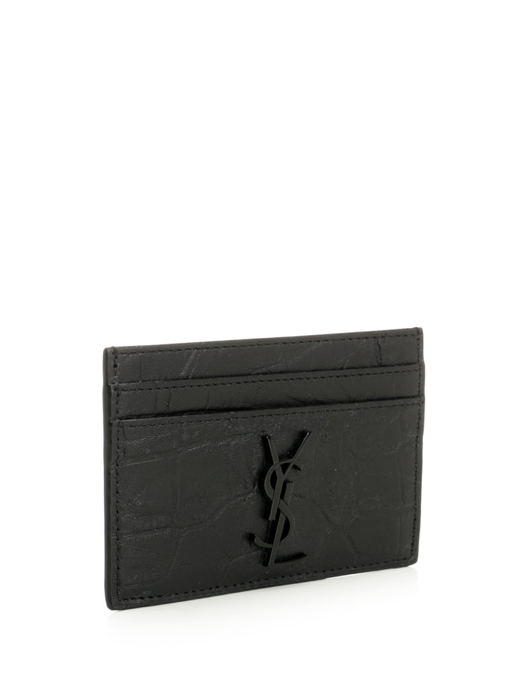 Saint Laurent Cassandre Wallets - Nero | 457288901aa8279364a2c6201b9ce72ed90708d5