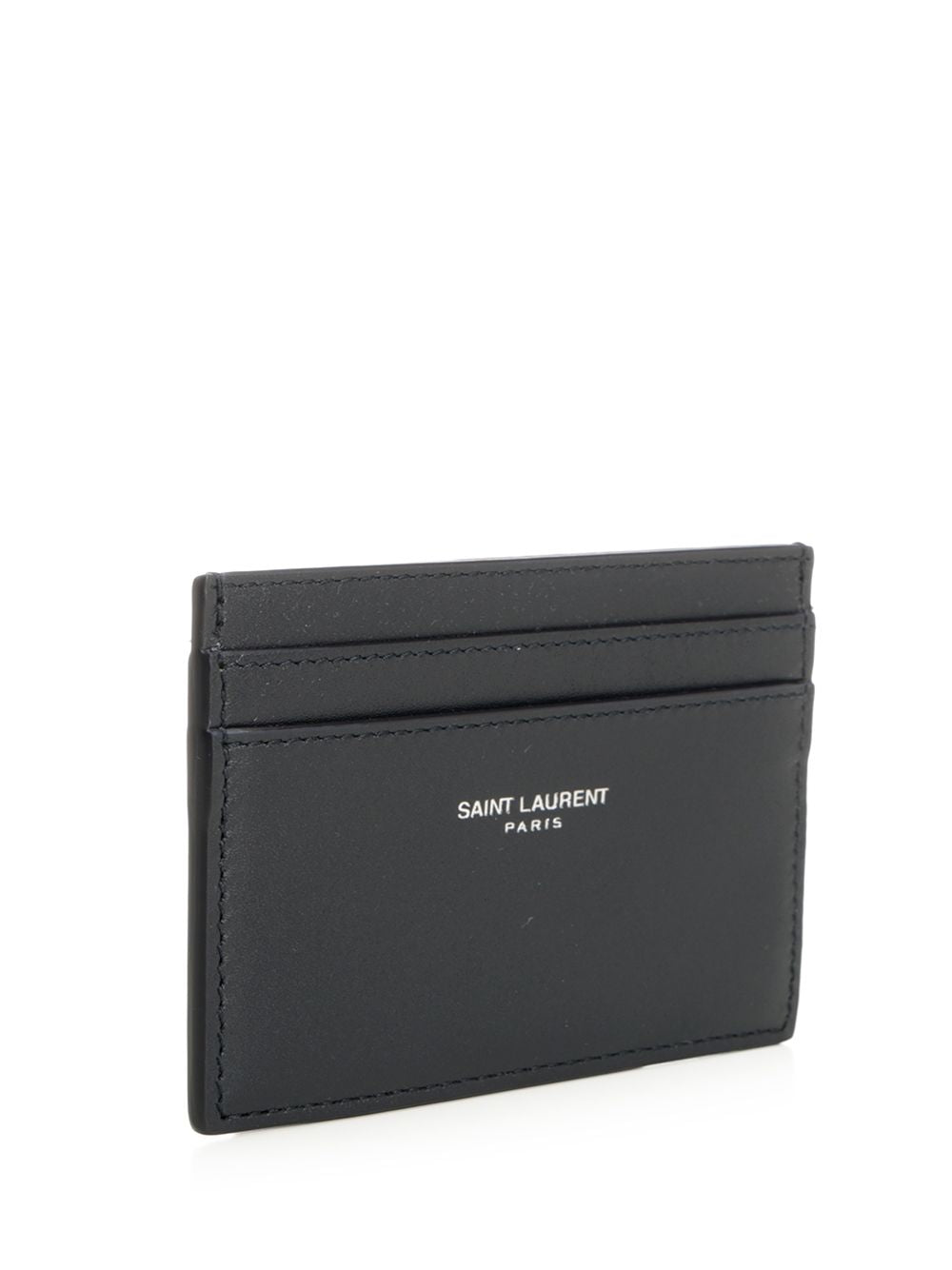 Saint Laurent Saint Laurent Paris Card Holder Wallets - Blu | a84a7c402948c148720efd4ef9b4f7e3cc5352f5