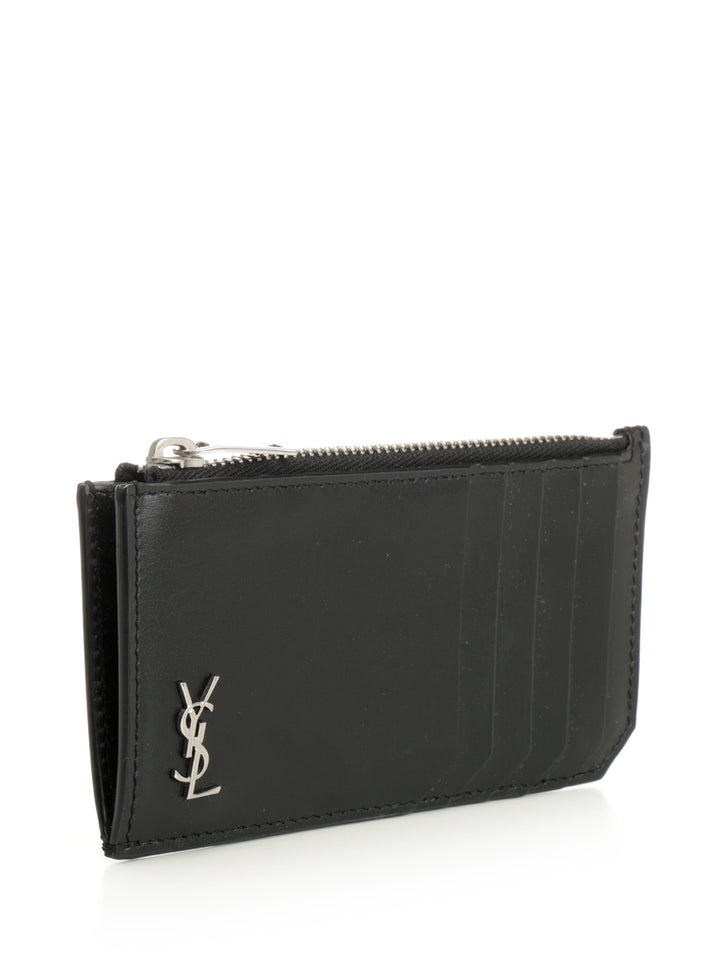 Saint Laurent Fragments Tiny Cassandre Wallets - Nero | dfacbede5bd0330b3f7b8d40707e1b7402e8c80c