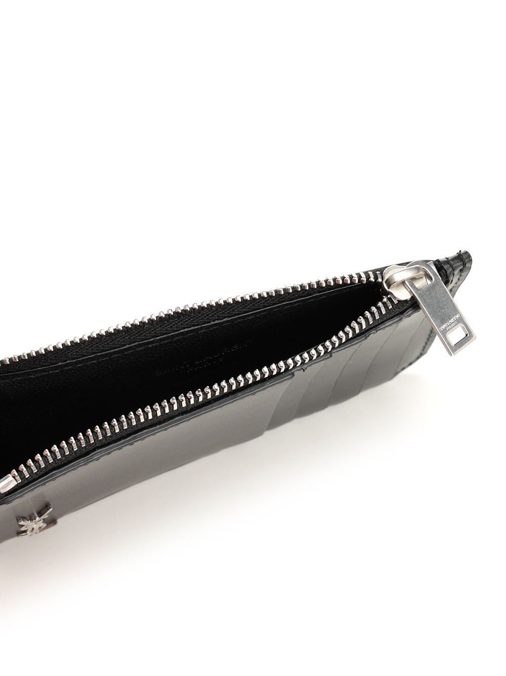 Saint Laurent Fragments Tiny Cassandre Wallets - Nero | 73ca9a7d1ffe662a1be3cd1555f347ec78bbcebe