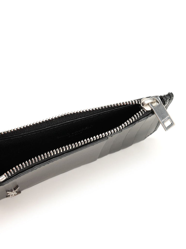 Saint Laurent Fragments Tiny Cassandre Wallets - Nero | 73ca9a7d1ffe662a1be3cd1555f347ec78bbcebe
