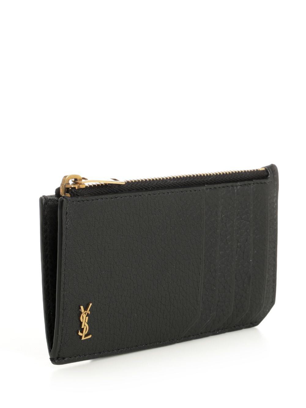 Saint Laurent Tiny Cassandre Fragments Wallets - Nero | 687198e49fab34090f3faf96db7e2b9983aa8736