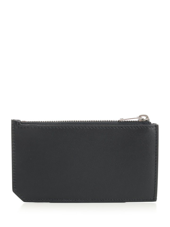 Saint Laurent Saint Laurent Paris Wallets - Blu | 84f6a30a0cf84be7875e7bd4042bc513a05f32d9