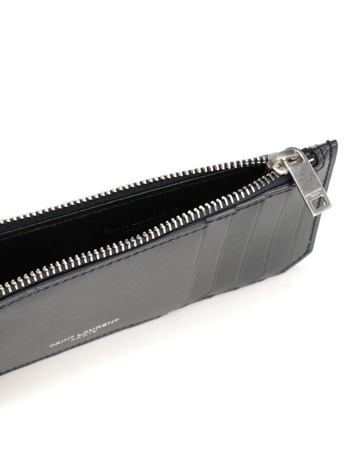 Saint Laurent Saint Laurent Paris Wallets - Blu | cf36d9c644fbd86150668f239f1f8e25add13861