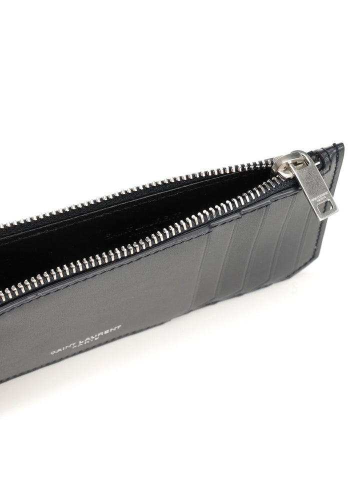 Saint Laurent Saint Laurent Paris Wallets - Blu | 409b9b69f0665ab335c27d4a80ccd81e36e8c12b