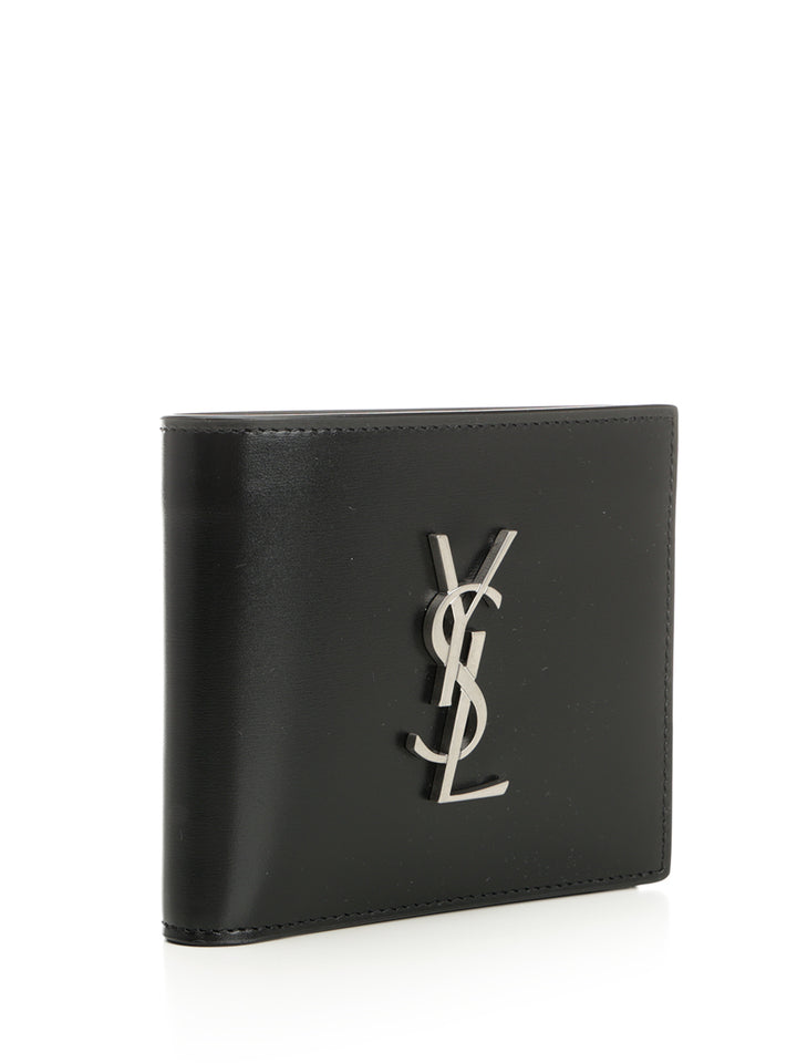Saint Laurent Cassandre Wallets - Nero | f39ded7bc68eab1be247abf8388b17824d28e059