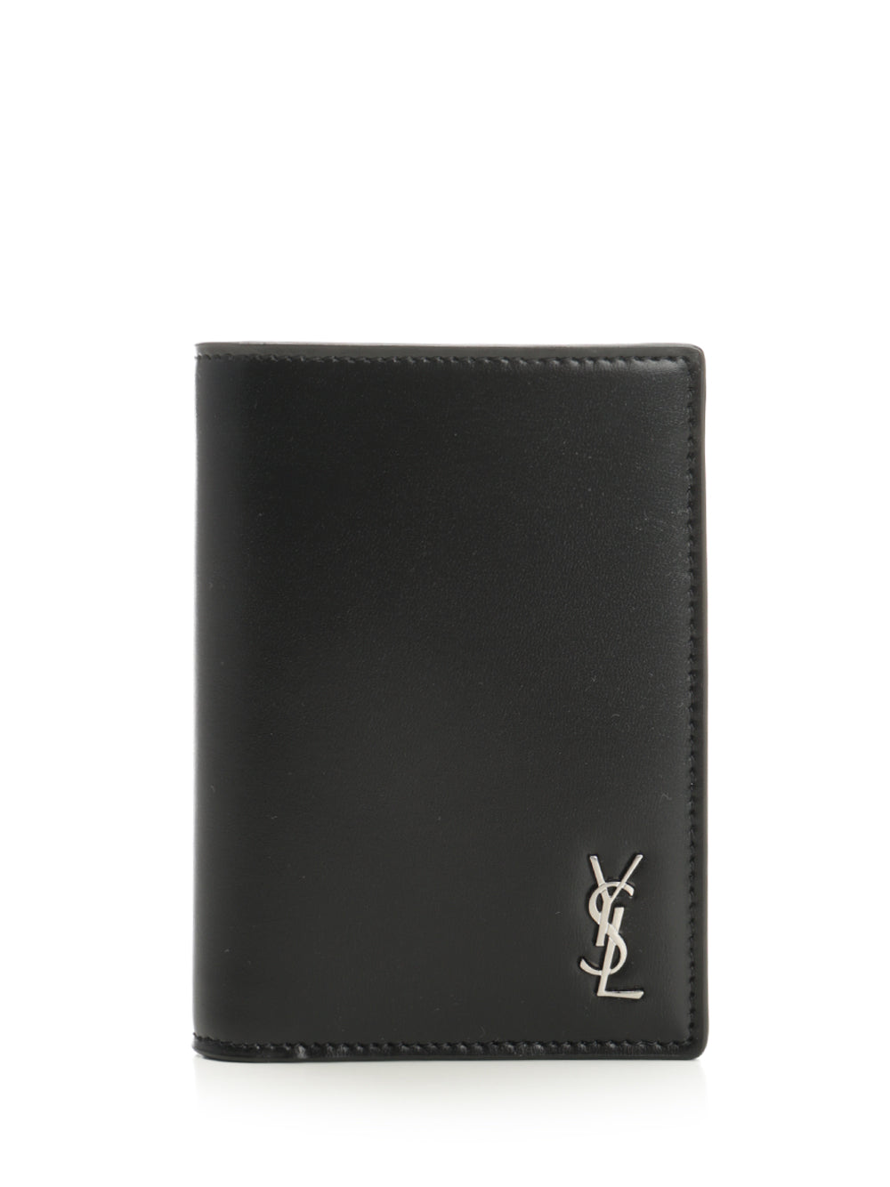 Saint Laurent Tiny Cassandre Wallets - Nero | b63f6c64bc1a66395d392cf1825ba8191e2e6dec