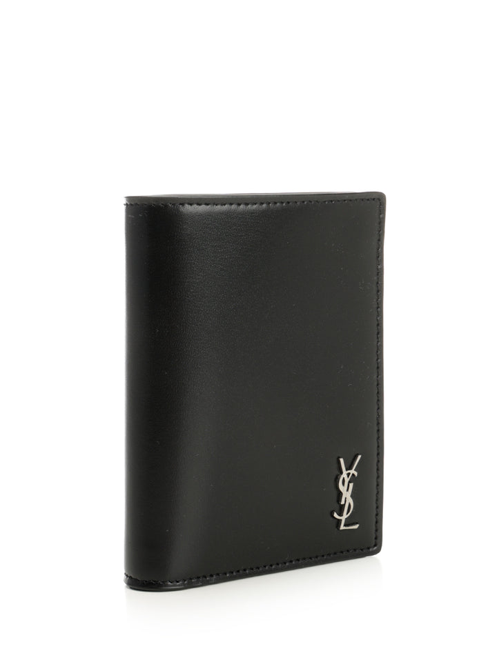 Saint Laurent Tiny Cassandre Wallets - Nero | 0469e6a2482a3e2685b24bbd286999ca399d93b1