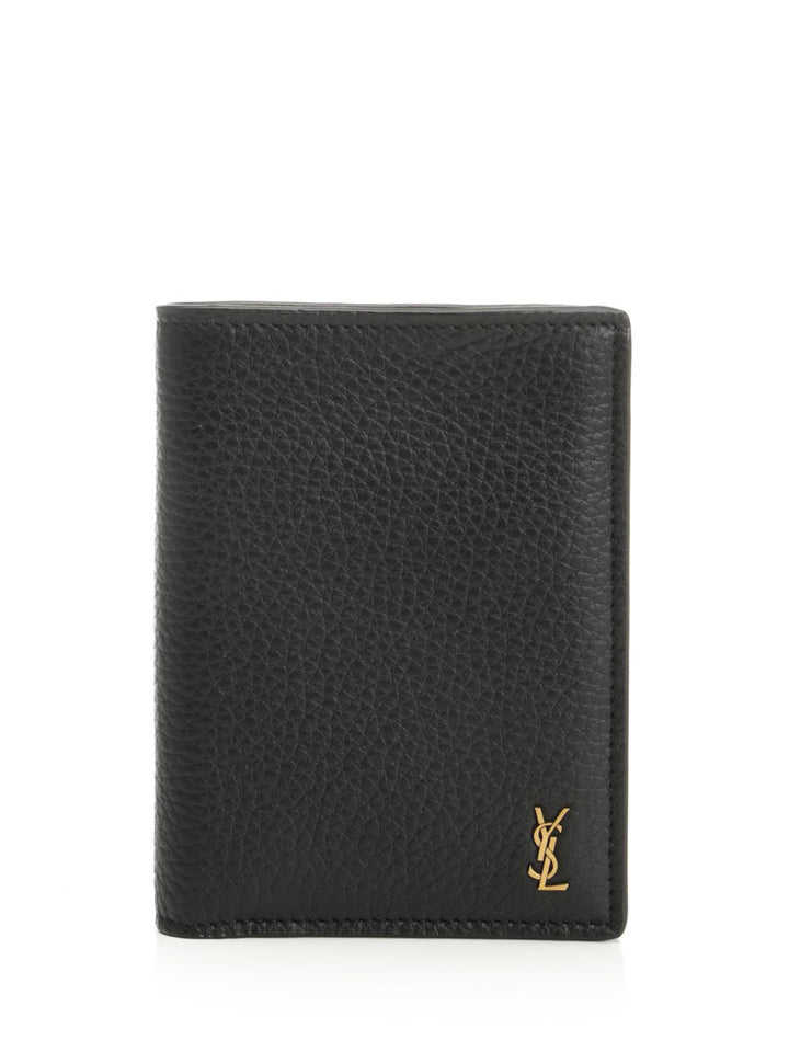 Saint Laurent Tiny Cassandre Wallets - Nero | 92bdc78b737e477ef82d2f02539780e6289a7d5c