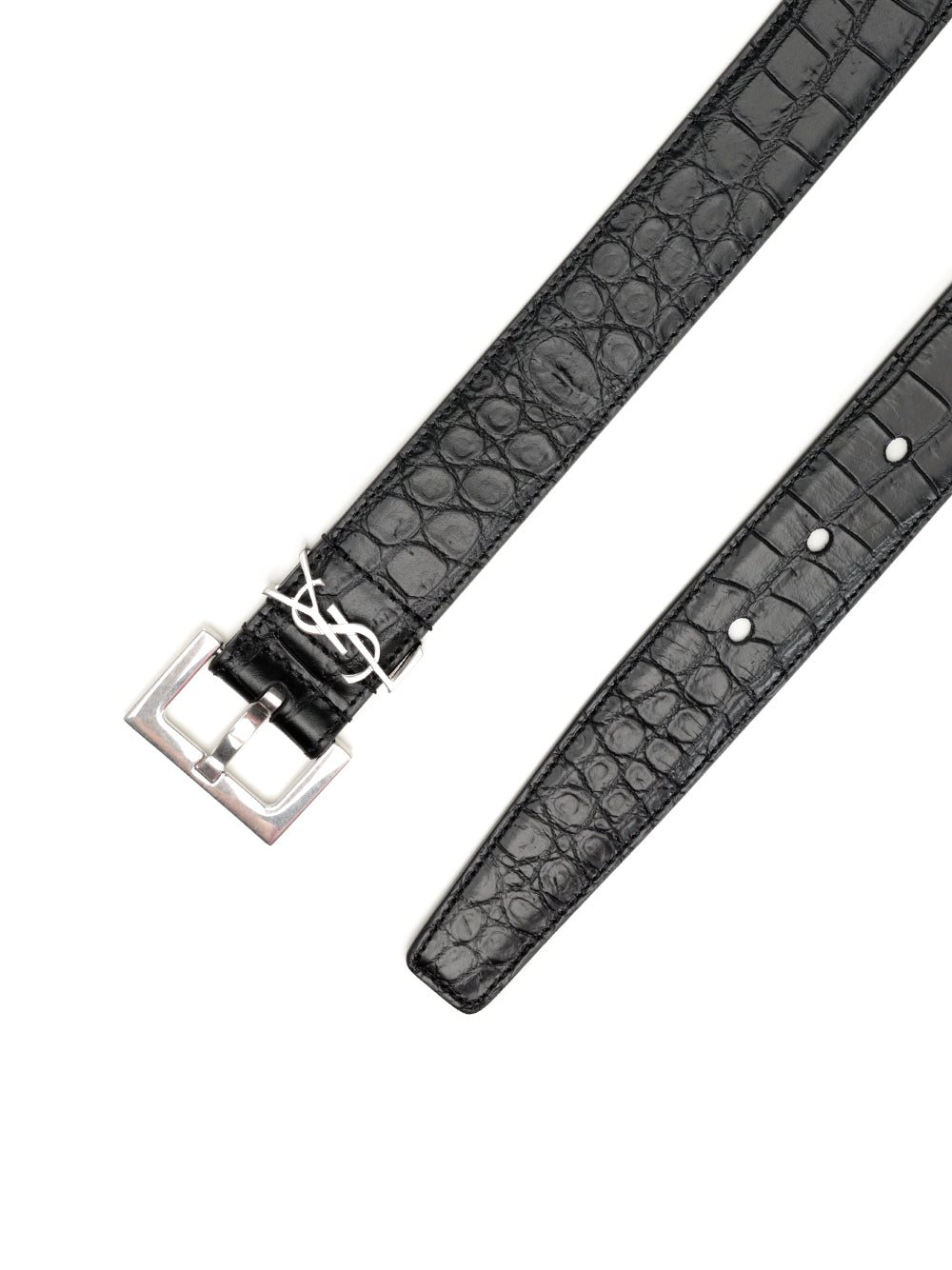 Saint Laurent Cassandre Cinture - Nero | 755a452e55b02d579f09e23b2c9081ea7092c5a8