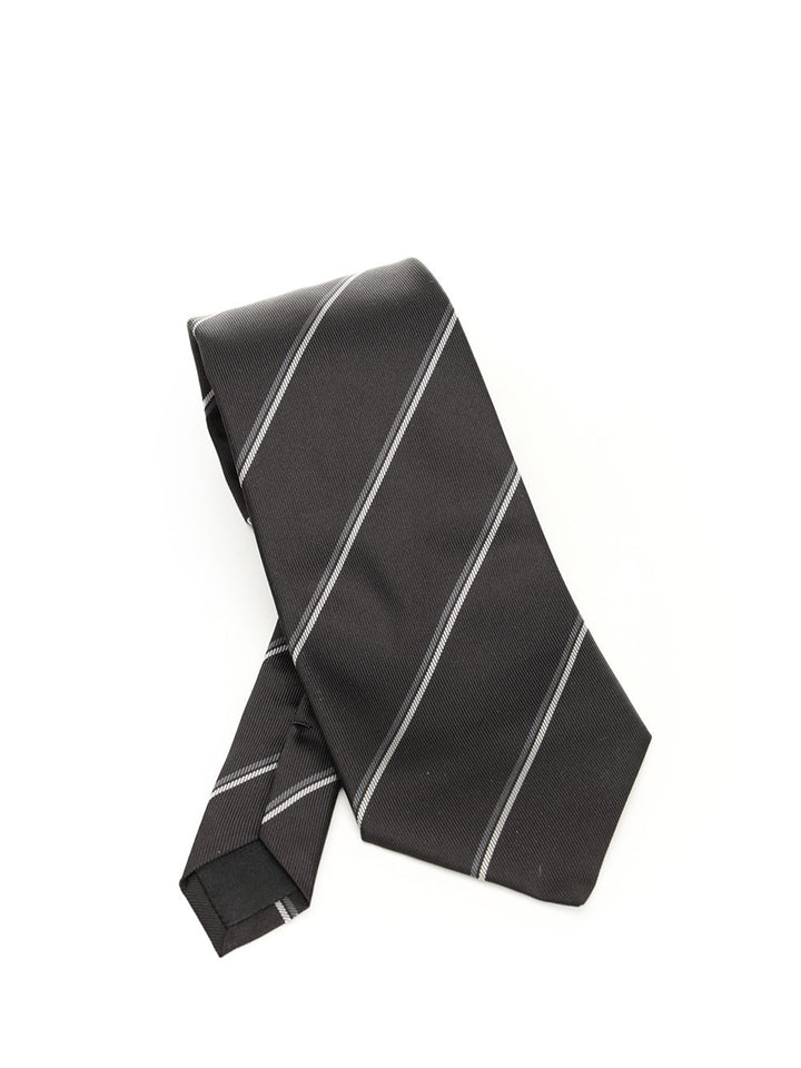 Saint Laurent Wide Tie Ties And Bow Ties - Nero | 5ab45ca2bd5721f620e1bfd76173647b9c9dbeee
