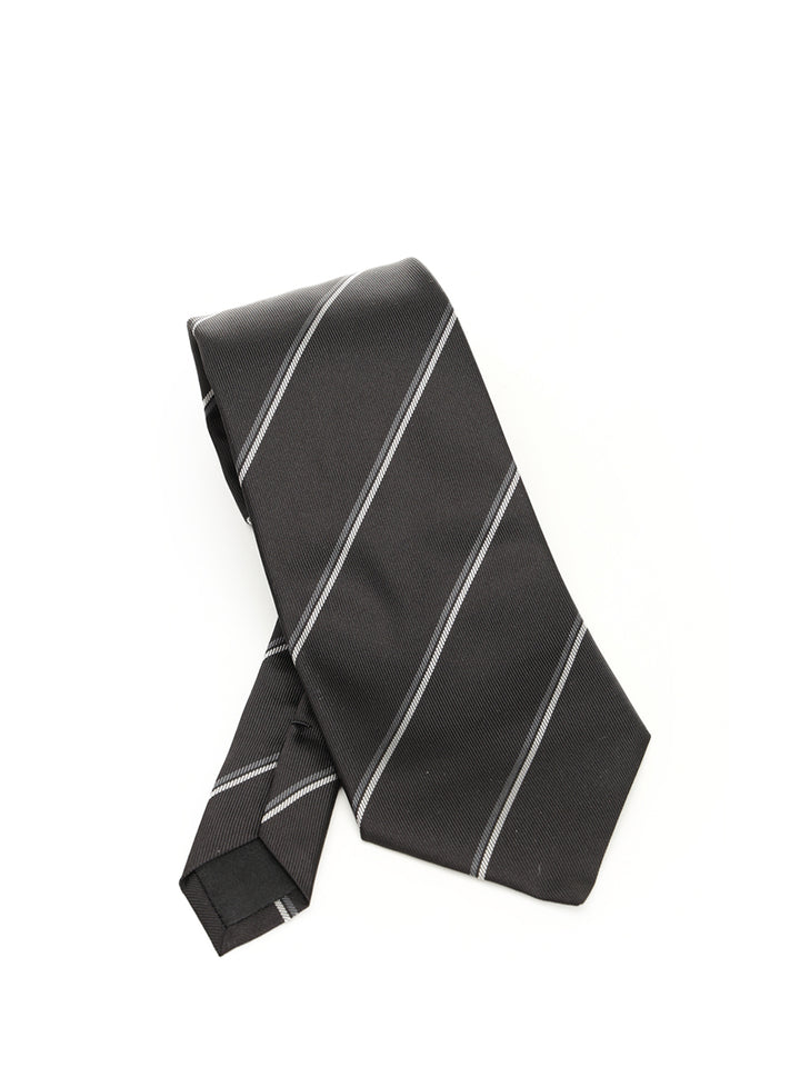 Saint Laurent Wide Tie Ties And Bow Ties - Nero | 572aff26b29e4b9bdff8884df60b86174fecf9ef