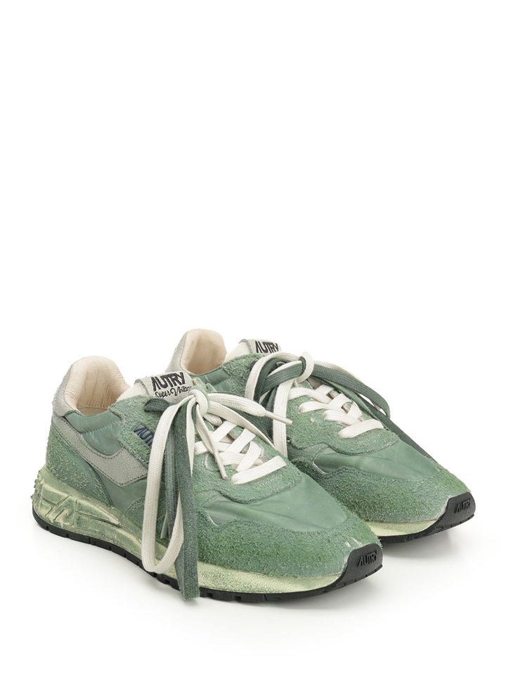 Autry  Reelwind Low Sneakers - Verde | 29abc3e9e7bef6b3dccab9fe1c3fe1328d6ed4f1