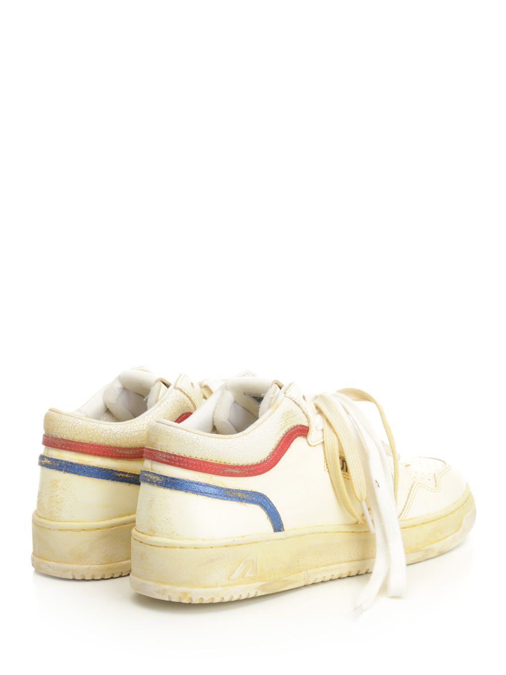 Autry  Medial Stripe Sneakers - Beige | 0e8d4c6db43f54d8cc0061a84e7fcc1dadd9739a