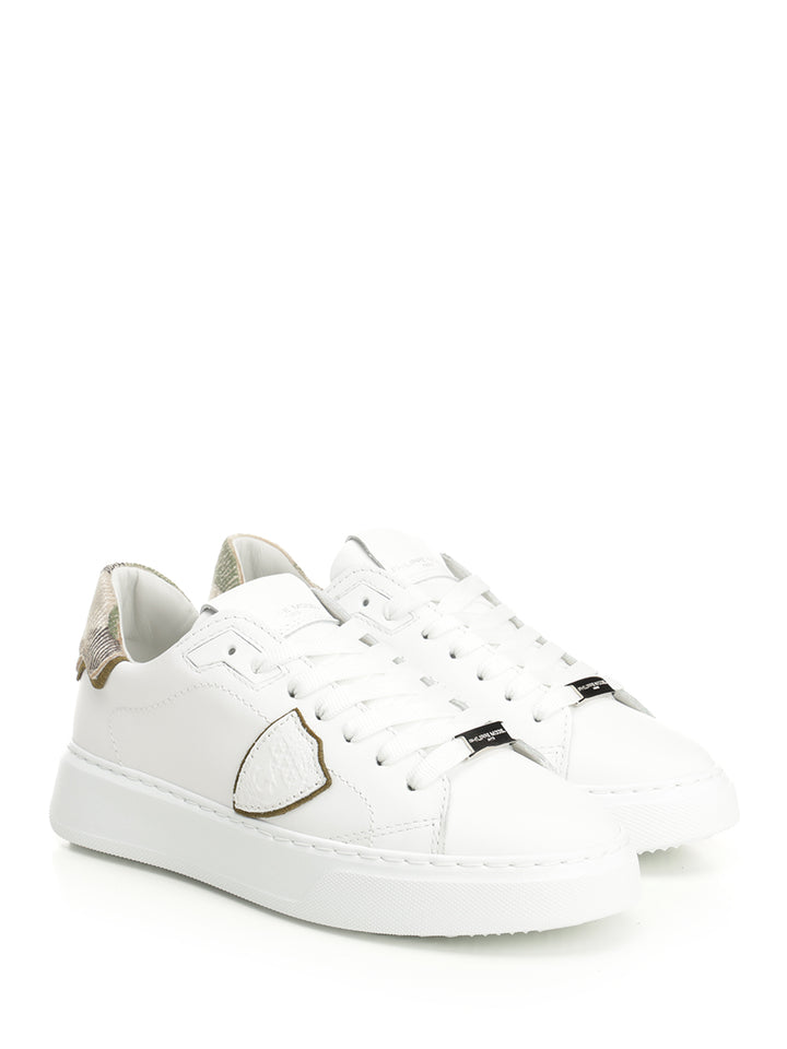 Philippe Model Temple Sneaker Sneakers - Bianco | 1ae7d1f565d59a48779f902eb6d523f37679977e