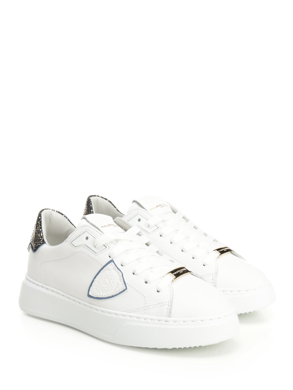 Philippe Model Temple Sneaker Sneakers - Bianco | 09fa34201ddaeac9e9a564f5c118c4af8bbfc2cd
