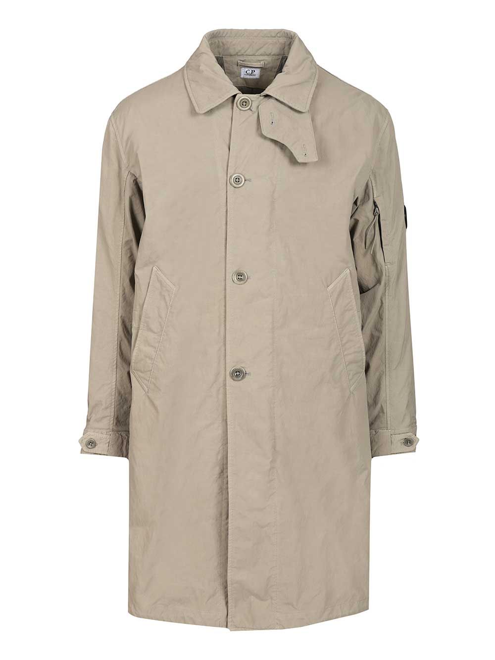 C.P. Company Padded Coat Giacche - Grey | 5e968c55e3dcf1231c562acaf5ba3ca6947b4a56