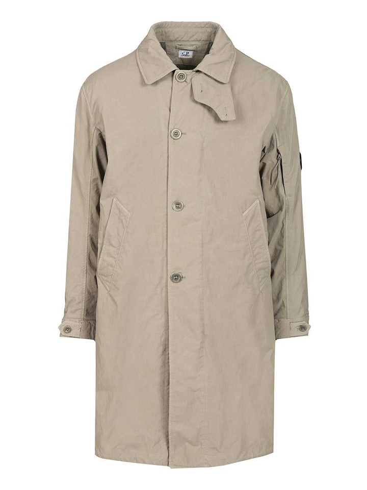 C.P. Company Padded Coat Knitwear - Grey | 5e968c55e3dcf1231c562acaf5ba3ca6947b4a56