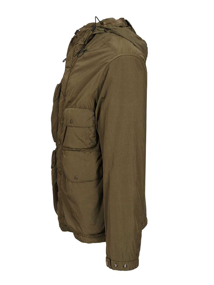 C.P. Company Chrome-R Goggle Jacket Giacche - Verde | 2555f0ce8d0897d8d9cdb8a5f61dc6a6b53659a1
