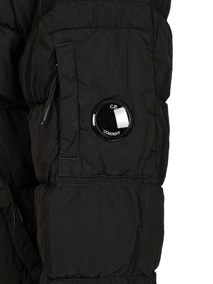 C.P. Company Down Jacket In Chrome-R Giacche - Nero | 7310538b827de4c8c903fa717babea803c44c6dc
