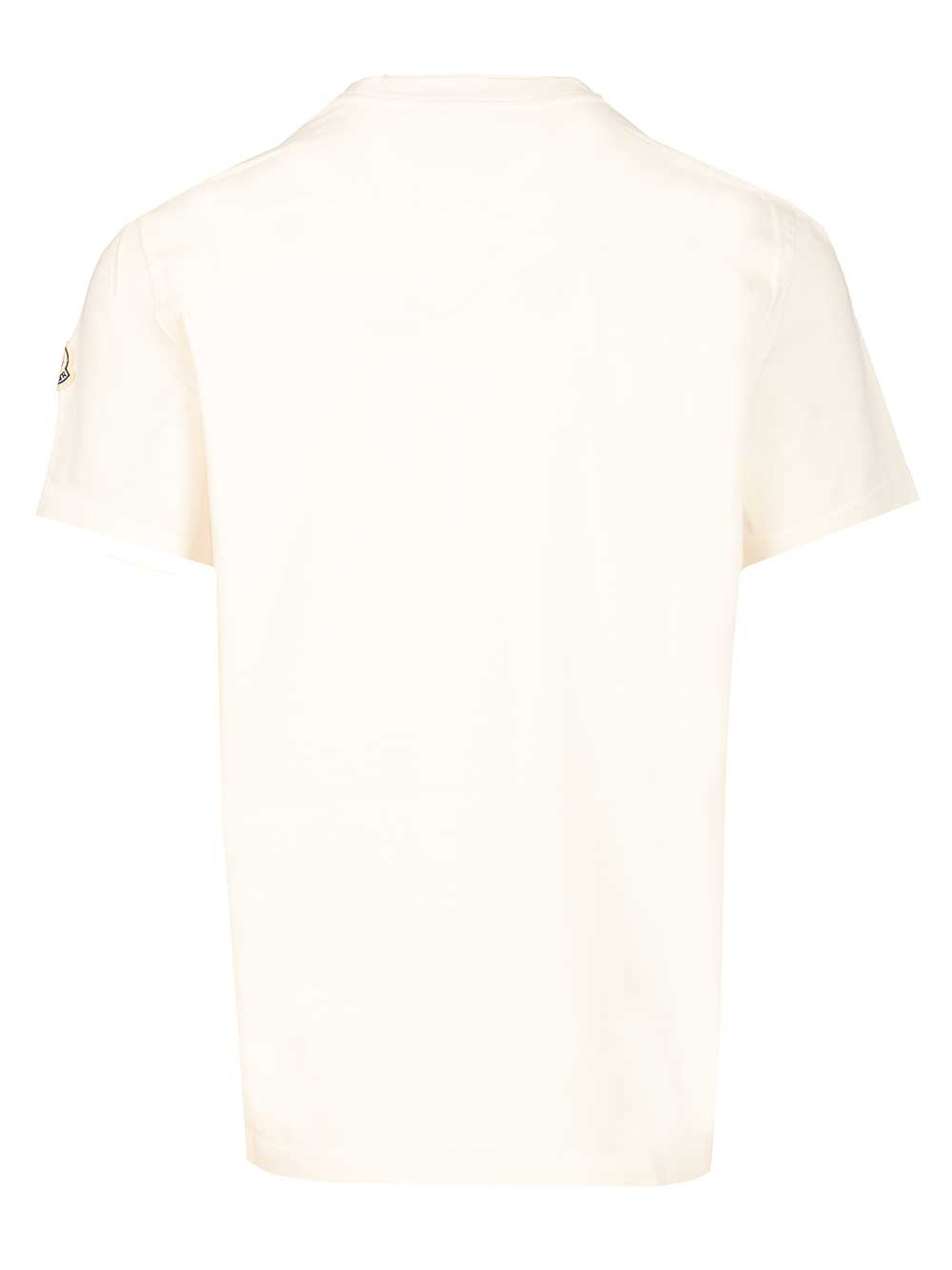 Moncler Cotton T-Shirt - Bianco | 4a7d9d130abc4c4e824760463a880ef4fc78f60e