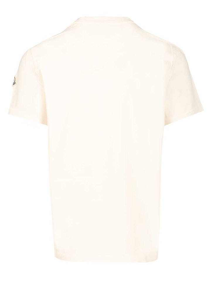 Moncler Cotton T-Shirt - Bianco | 4a7d9d130abc4c4e824760463a880ef4fc78f60e