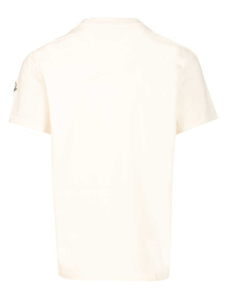 Moncler Cotton T-Shirt - Bianco | 246bfc0d2d1b0ae9e2d39d12b5c26ce1a7c91c2f
