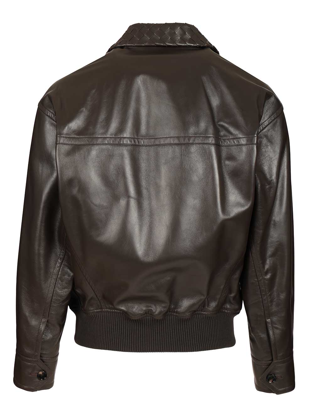 Bottega Veneta Leather Jacket Giacche - Marrone | 45b6b877f775b7177d0fe732184004a58720fb50