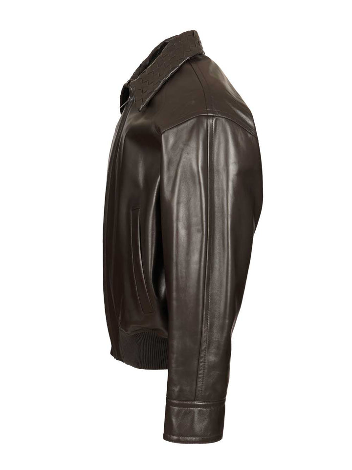Bottega Veneta Leather Jacket Giacche - Marrone | 1924b73c72403ffc05c53c78c2056a15b731579c