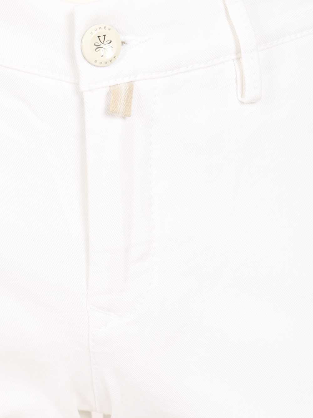 Jacob Cohen Bobby Trousers - Bianco | bbd7e0b025f29414478d15a07efa3d79612e155e