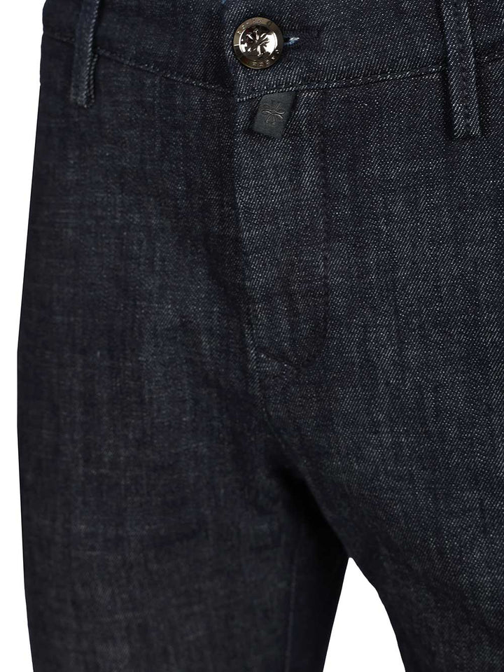 Jacob Cohen Slim Bobby Chino Pants Trousers - Blu | 6001b6a463351e1918da0befaed2cfeeb5bc432c